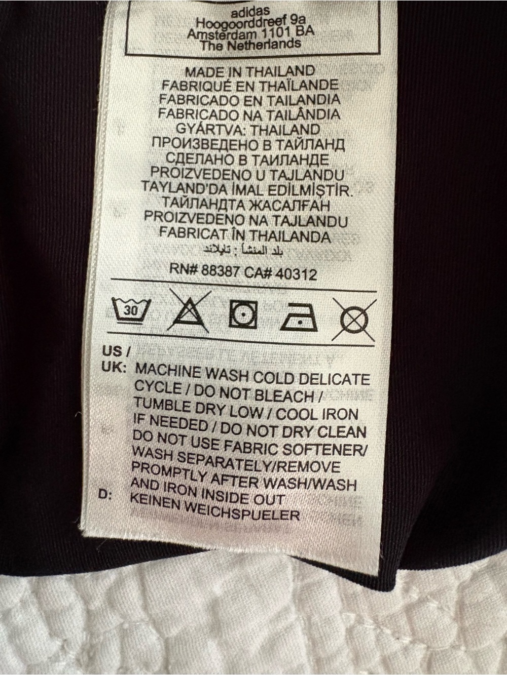 adidas Ultimate365 Skort. Black pattern size L. Great shape! - Picture 15 of 16